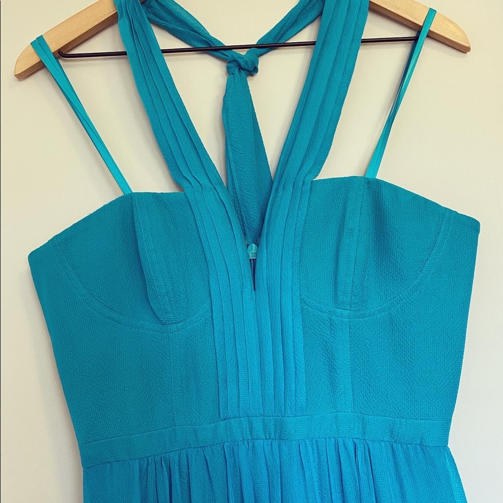 BCBGMaxazria Silk Formal Dress